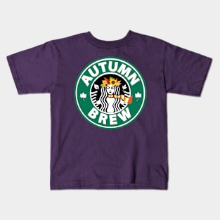 Autumn Brew Kids T-Shirt